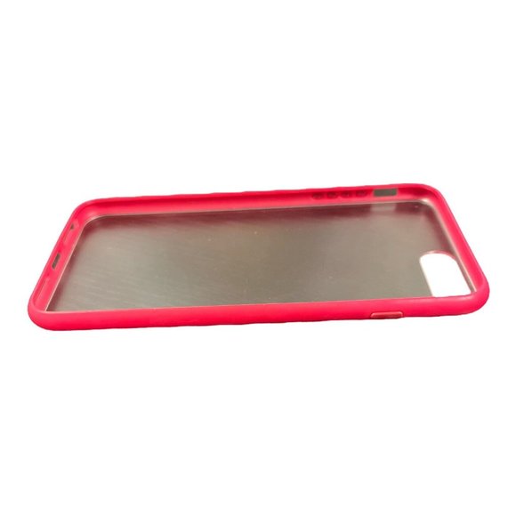 iPhone Clear & Pink Case Apple iPhone 7P/ 8P Plastic Case Great To Custom Decor - Picture 5 of 6
